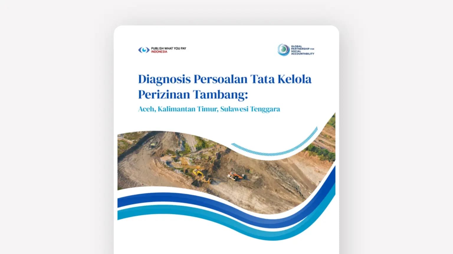 Cover: Diagnosis Persoalan Tata kelola Perizinan Tambang
